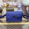 Replica Louis Vuitton Steamer Wearable Wallet Blue - best quality fake designer bag
