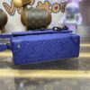 Replica Louis Vuitton Steamer Wearable Wallet Blue - premium superclone handbag