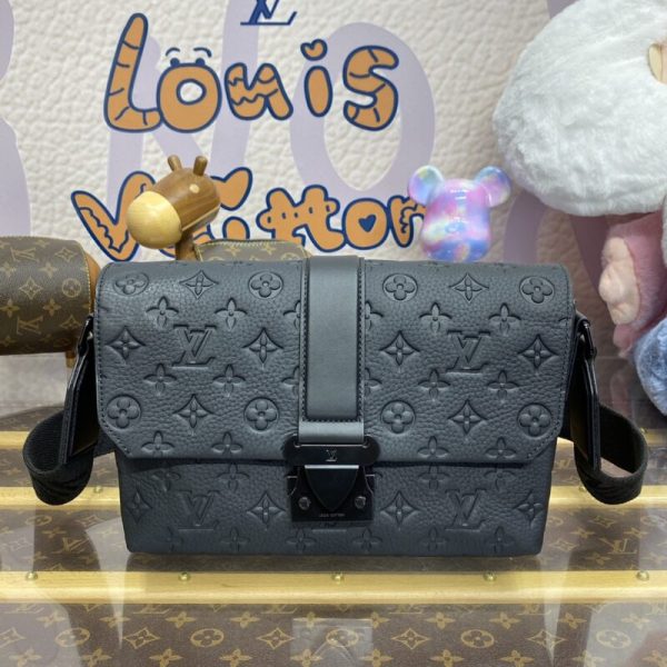Replica Louis Vuitton S – Cape Messenger Full Black - 1:1 premium replica handbag
