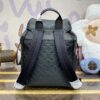 Replica Louis Vuitton Montsouris Black - top-grade luxury bag dupe