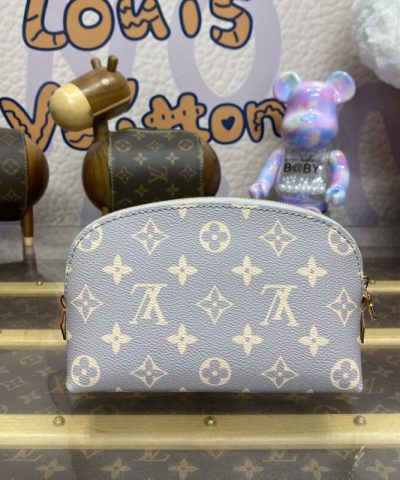 Replica Louis Vuitton Pochette Cosmétique Grey - top-grade luxury bag dupe
