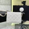 CHANEL 19 Mini Flap White Bag - high-end replica designer purse