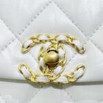 CHANEL 19 Mini Flap White Bag - premium superclone handbag