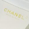 CHANEL 19 Mini Flap White Bag - elite factory replica handbag