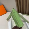 Fake Hermès Evelyne II Tpm Light Green - 1:1 premium replica handbag