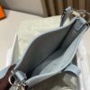 Fake Hermès Evelyne II Tpm Linen Blue - best quality fake designer bag