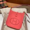 Fake Hermès Evelyne II Tpm Red - designer handbag clone