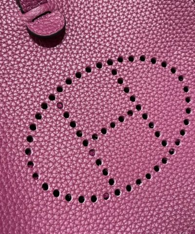 Fake Hermès Evelyne II Tpm Purple - 1:1 premium replica handbag
