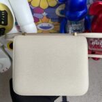 Replica Hermès Constance 18Cm White