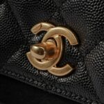 CHANEL 23P Coco Black - top-grade luxury bag dupe