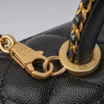 CHANEL 23P Coco Black - affordable luxury replica bag