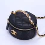 CHANEL 23B Pearl Cylinder - top-grade luxury bag dupe