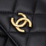 CHANEL 23B Pearl Black Handle Bag - high-end replica designer purse