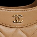 CHANEL 24s Mini Horizontal Milk Tea - top-grade luxury bag dupe