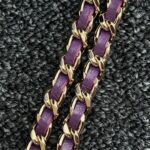 CHANEL 24s Mini Horizontal Purple - premium superclone handbag