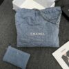 CHANEL 22 Medium Handbag Denim - top-grade luxury bag dupe