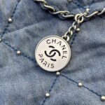 CHANEL 22 Small Handbag Denim