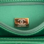 CHANEL 23k Kelly Green - premium superclone handbag