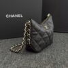 CHANEL 24p Dumpling Bag Black - best quality fake designer bag