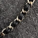 CHANEL 24p Dumpling Bag Black