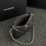 CHANEL 24p Dumpling Bag Black - premium superclone handbag