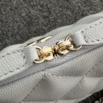 CHANEL 24p Dumpling Bag Gray - 1:1 premium replica handbag