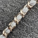 CHANEL 24p Dumpling Bag Gray - top-grade luxury bag dupe