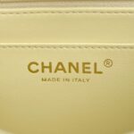 CHANEL Classic Flap 17cm Yellow - high-end replica designer purse