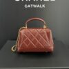 CHANEL Mini Bag with Top Handle - elite factory replica handbag