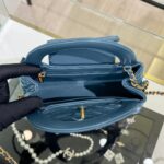 CHANEL 23k Kelly Grey-Blue - designer handbag clone