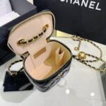 CHANEL 23P Lipstick Ball Black - affordable luxury replica bag