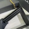 CHANEL 19 Wallet on Chain Black - ultra-realistic fake purse