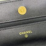 CHANEL 19 Wallet on Chain Black - top-grade luxury bag dupe