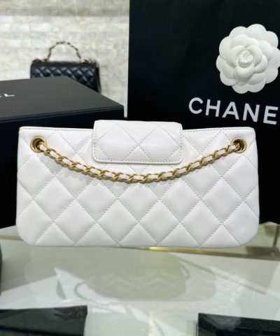 CHANEL 24c Baguette Bag White - best quality fake designer bag