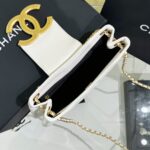 CHANEL 24c Round Shoulder Bag White - premium superclone handbag