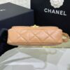 CHANEL 19 Mini Flap Caramel Bag - designer handbag clone