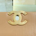 CHANEL 19 Mini Flap Caramel Bag - designer handbag clone
