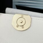 CHANEL 23P Kelly Handle White - top-grade luxury bag dupe