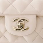 CHANEL Classic Flap 20cm Beige - 1:1 premium replica handbag