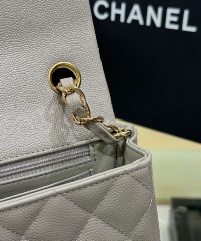 CHANEL Classic Flap 20cm Gray - high-end replica designer purse