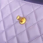 CHANEL 23k Kelly Purple - designer handbag clone