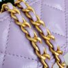 CHANEL 23k Kelly Purple - designer handbag clone