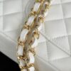 CHANEL Classic Flap 25cm White - best quality fake designer bag