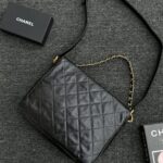 CHANEL 24p Postman Bag Small Black - affordable luxury replica bag