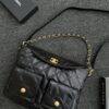 CHANEL 24p Postman Bag Small Black - top-grade luxury bag dupe