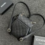 CHANEL 23C Backpack Small Black - premium superclone handbag