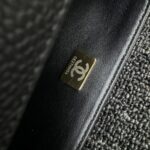 CHANEL Classic Flap 20cm Nero Caviale - borsa a mano superclone premium