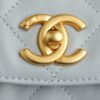 CHANEL 24p Postman Small Light Blue - high-end replica designer purse