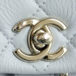 CHANEL 23A Backpack Small Light Blue - top-grade luxury bag dupe