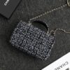 CHANEL 24p Tweed Black and White - premium superclone handbag
